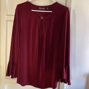 Business casual long sleeve top